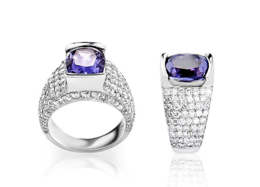 custom ring diamond eli